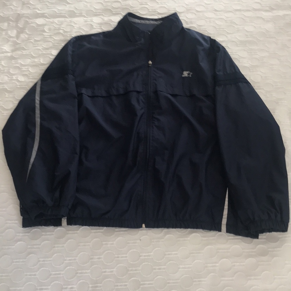 STARTER navy blue windbreaker 90’s vintage